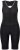 Ulla Popken Padded Cycling Zip Front Bodysuit Black - Jeans & Byxor i Stora Storlekar – Plus Size - 