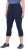 Ulla Popken Cropped High Waisted Leggings Navy - Jeans & Byxor i Stora Storlekar – Plus Size - 
