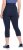 Ulla Popken Cropped High Waisted Leggings Navy - Jeans & Byxor i Stora Storlekar – Plus Size - 