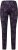 Ulla Popken Geometric Wave Quick Drying Ski Leggings Black - Jeans & Byxor i Stora Storlekar – Plus Size - 
