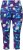 Ulla Popken Neon Bubble Quick Dry Leggings Blue - Jeans & Byxor i Stora Storlekar – Plus Size - 