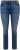 Ulla Popken Textured Stripe Sarah Slim Fit Jeans Blue - Jeans & Byxor i Stora Storlekar – Plus Size - 