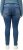 Ulla Popken Textured Stripe Sarah Slim Fit Jeans Blue - Jeans & Byxor i Stora Storlekar – Plus Size - 