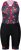 Ulla Popken Functional Padded Zip Front Cycling Leotard Black - Jeans & Byxor i Stora Storlekar – Plus Size - 