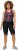 Ulla Popken Functional Padded Zip Front Cycling Leotard Black - Jeans & Byxor i Stora Storlekar – Plus Size - 