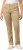 Ulla Popken Mony Tapered Leg Zip Pocket Pants Dark Putty - Jeans & Byxor i Stora Storlekar – Plus Size - 