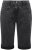 Ulla Popken Denim Acid Wash Bermuda Shorts Black - Jeans & Byxor i Stora Storlekar – Plus Size - 
