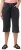 Ulla Popken Denim Acid Wash Bermuda Shorts Black - Jeans & Byxor i Stora Storlekar – Plus Size - 
