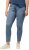 Ulla Popken Rhinestone Detail Stretch Fit Skinny Jeans Blue - Jeans & Byxor i Stora Storlekar – Plus Size - 