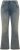 Ulla Popken Fringed Leg Mandy Jeans Blue - Jeans & Byxor i Stora Storlekar – Plus Size - 