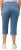 Ulla Popken Sienna Stretch Denim Capris Blue - Jeans & Byxor i Stora Storlekar – Plus Size - 