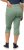 Ulla Popken Stretch Fit Raw Hem Moss Green - Jeans & Byxor i Stora Storlekar – Plus Size - 
