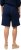 Ulla Popken Muslin Elastic Waist Wide Leg Shorts Blue - Jeans & Byxor i Stora Storlekar – Plus Size - 