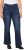 Ulla Popken Bootcut Stretch Fit Jeans Blue - Jeans & Byxor i Stora Storlekar – Plus Size - 