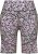 Ulla Popken Leopard Print Quick Drying Shorts Black - Jeans & Byxor i Stora Storlekar – Plus Size - 