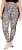 Ulla Popken Leopard Print Quick Drying Leggings Black - Jeans & Byxor i Stora Storlekar – Plus Size - 