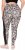 Ulla Popken Leopard Print Quick Drying Leggings Black - Jeans & Byxor i Stora Storlekar – Plus Size - 
