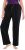 Ulla Popken Fleece Loungewear Pants Black - Jeans & Byxor i Stora Storlekar – Plus Size - 