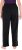Ulla Popken Fleece Loungewear Pants Black - Jeans & Byxor i Stora Storlekar – Plus Size - 