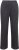 Ulla Popken Sparkling Pinstripe Elastic Waist Pants Black - Jeans & Byxor i Stora Storlekar – Plus Size - 
