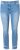 Ulla Popken Double Fringe Hem Stretch Fit Jeans Light Blue Denim - Jeans & Byxor i Stora Storlekar – Plus Size - 
