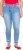 Ulla Popken Double Fringe Hem Stretch Fit Jeans Light Blue Denim - Jeans & Byxor i Stora Storlekar – Plus Size - 