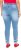 Ulla Popken Double Fringe Hem Stretch Fit Jeans Light Blue Denim - Jeans & Byxor i Stora Storlekar – Plus Size - 