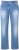 Ulla Popken Tapered Leg Lightly Distressed Jeans Blue Denim - Jeans & Byxor i Stora Storlekar – Plus Size - 