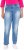 Ulla Popken Tapered Leg Lightly Distressed Jeans Blue Denim - Jeans & Byxor i Stora Storlekar – Plus Size - 