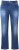 Ulla Popken Tapered Leg Lightly Distressed Jeans Denim Blue - Jeans & Byxor i Stora Storlekar – Plus Size - 