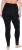 Ulla Popken Lace Trim Leggings Black - Jeans & Byxor i Stora Storlekar – Plus Size - 