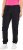 Ulla Popken Elastic Hem Stretch Fit Cargo Pants Black - Jeans & Byxor i Stora Storlekar – Plus Size - 