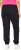 Ulla Popken Elastic Hem Stretch Fit Cargo Pants Black - Jeans & Byxor i Stora Storlekar – Plus Size - 
