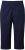 Ulla Popken Stretch Fit Paper Bag Culottes Navy - Jeans & Byxor i Stora Storlekar – Plus Size - 