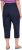 Ulla Popken Stretch Fit Paper Bag Culottes Navy - Jeans & Byxor i Stora Storlekar – Plus Size - 