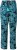 Ulla Popken Tropical Leaf Print Elastic Waist Pants Blue - Jeans & Byxor i Stora Storlekar – Plus Size - 