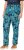 Ulla Popken Tropical Leaf Print Elastic Waist Pants Blue - Jeans & Byxor i Stora Storlekar – Plus Size - 