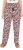 Ulla Popken Leopard Print Elastic Waist Pants White - Jeans & Byxor i Stora Storlekar – Plus Size - 
