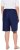 Ulla Popken Terry Cloth Palm Elastic Waist Shorts Blue - Jeans & Byxor i Stora Storlekar – Plus Size - 