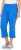 Ulla Popken Wide Leg Twill Mary Fit Culottes Deep Aqua - Jeans & Byxor i Stora Storlekar – Plus Size - 