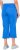 Ulla Popken Wide Leg Twill Mary Fit Culottes Deep Aqua - Jeans & Byxor i Stora Storlekar – Plus Size - 