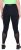 Ulla Popken Mesh Panel Quick Drying Performance Leggings Black - Jeans & Byxor i Stora Storlekar – Plus Size - 