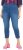 Ulla Popken Cropped Denim Look Stretch Fit Leggings Light Blue Denim - Jeans & Byxor i Stora Storlekar – Plus Size - 