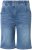 Ulla Popken Denim Wide Leg Elastic Waist Bermuda Shorts Blue Denim - Jeans & Byxor i Stora Storlekar – Plus Size - 