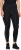 Ulla Popken Cargo Pocket Fleece Lined Sports Leggings Black - Jeans & Byxor i Stora Storlekar – Plus Size - 