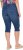 Ulla Popken Denim Elastic Waist Capres Blue Denim - Jeans & Byxor i Stora Storlekar – Plus Size - 