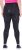 Ulla Popken Quick Drying Flower Print Leggings Black - Jeans & Byxor i Stora Storlekar – Plus Size - 