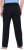 Ulla Popken Side Stripe Elastic Waist Joggers Black - Jeans & Byxor i Stora Storlekar – Plus Size - 