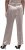Ulla Popken Metallic Satin Elastic Waist Pants Orange - Jeans & Byxor i Stora Storlekar – Plus Size - 