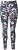 Ulla Popken Leopard Print Quick Drying Leggings Black - Jeans & Byxor i Stora Storlekar – Plus Size - 